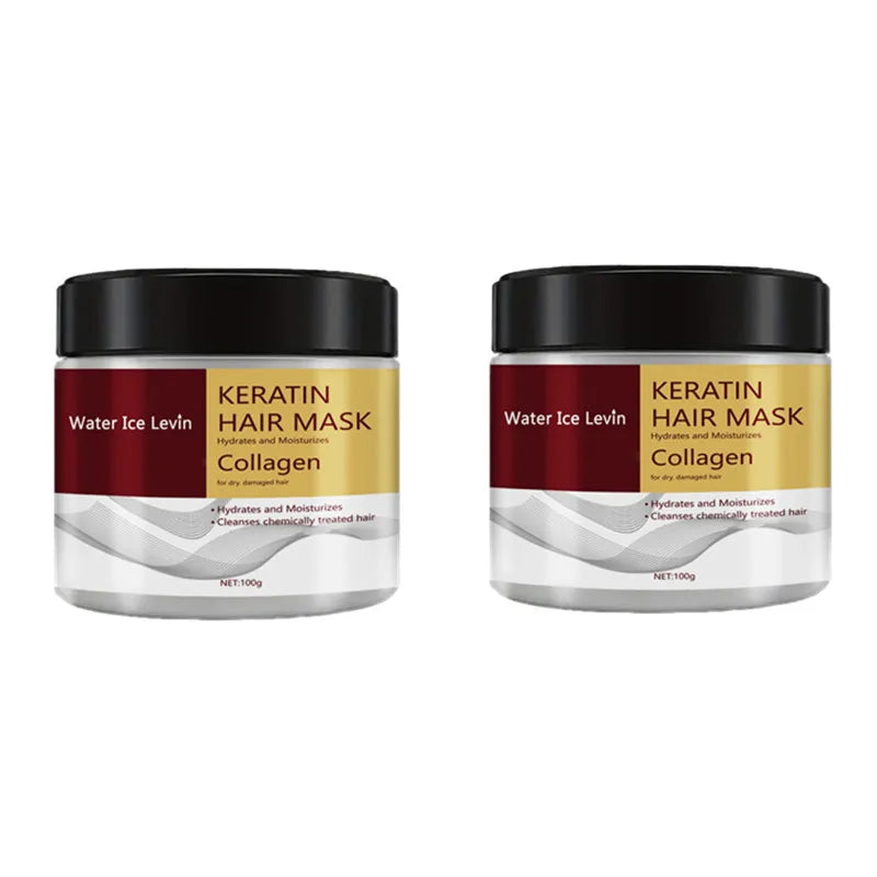 Collagen Keratin Hair Mask & Conditioner — Oil Control, Moisturizing & Frizz Repair Treatment
