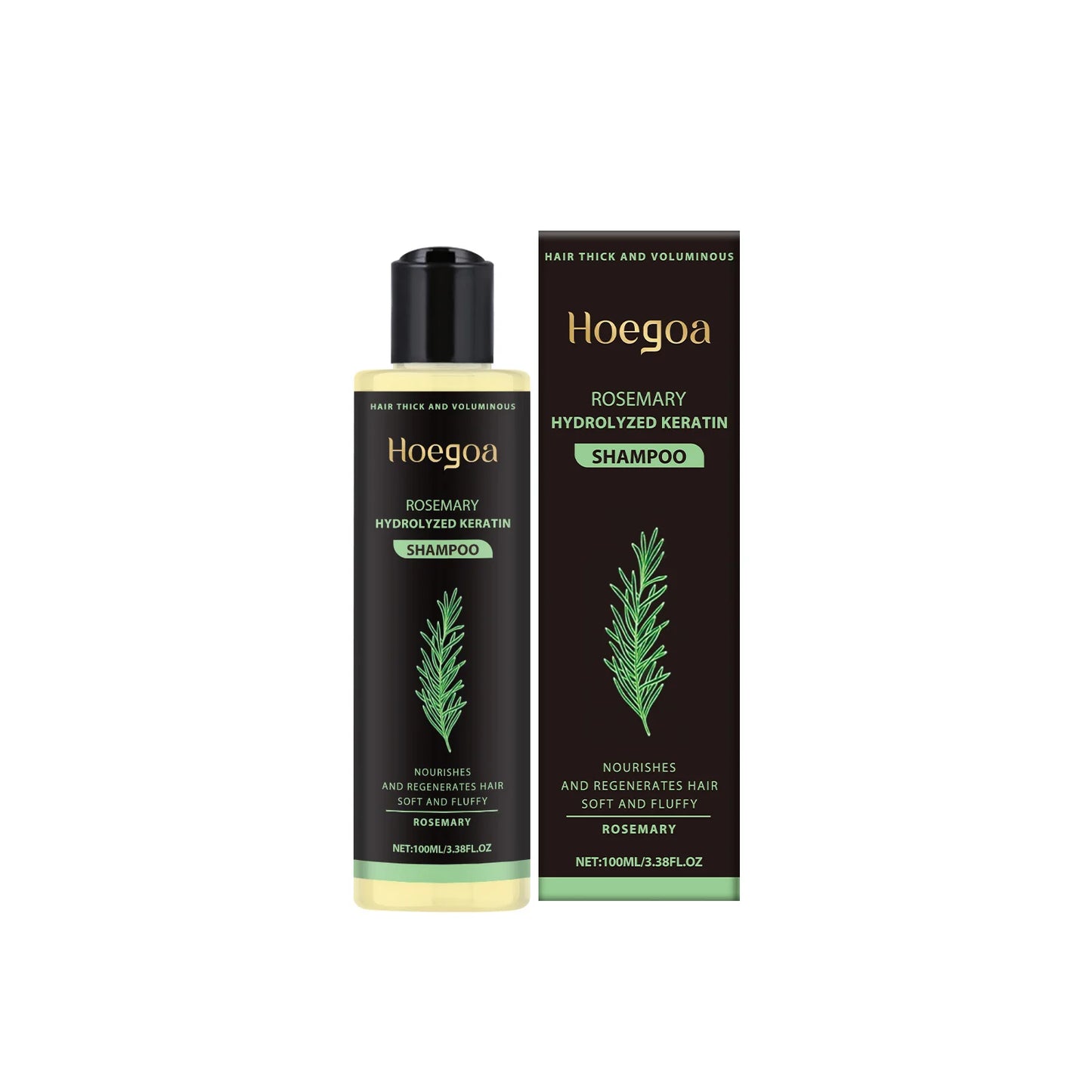 Rosemary Thickening & Oil Control Shampoo — Volumizing, Strengthening & Nourishing Hair Care