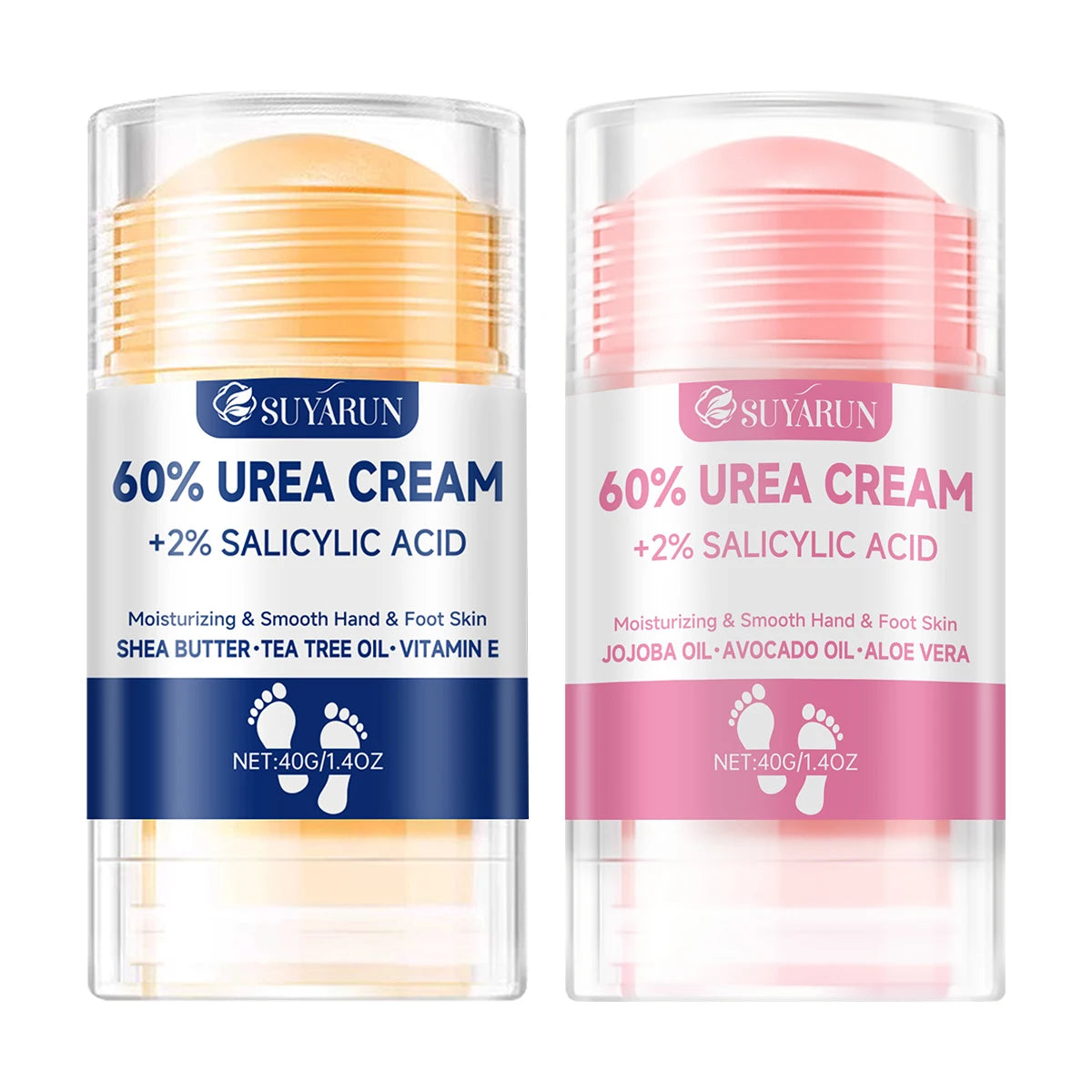 SUYARUN 60% Urea Foot Cream Stick — Deep Hydration & Cracked Heel Repair