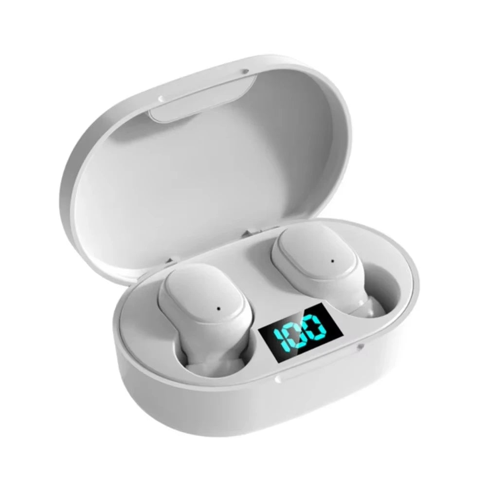 E6S TWS Wireless Bluetooth Earbuds — Noise Cancelling Sports Headphones with Mic