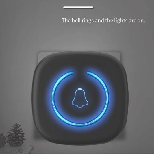 Smart Wireless Doorbell — 300M Long Range, 60 Melodies, US/EU/UK Plug for Home