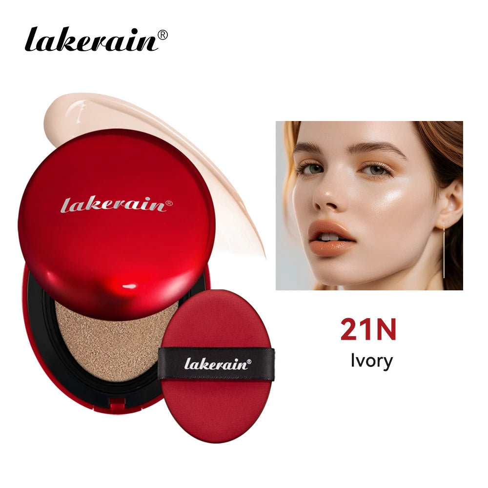 Sunscreen Cushion Foundation — Full Coverage Waterproof Long-Lasting Concealer & SPF Makeup