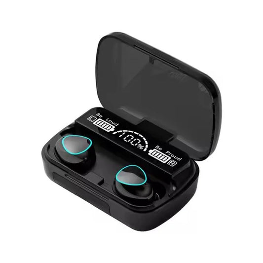 M10 Wireless Earbuds with Built-In Power Bank — High Quality Sound, Sports & Gaming Bluetooth Headphones
