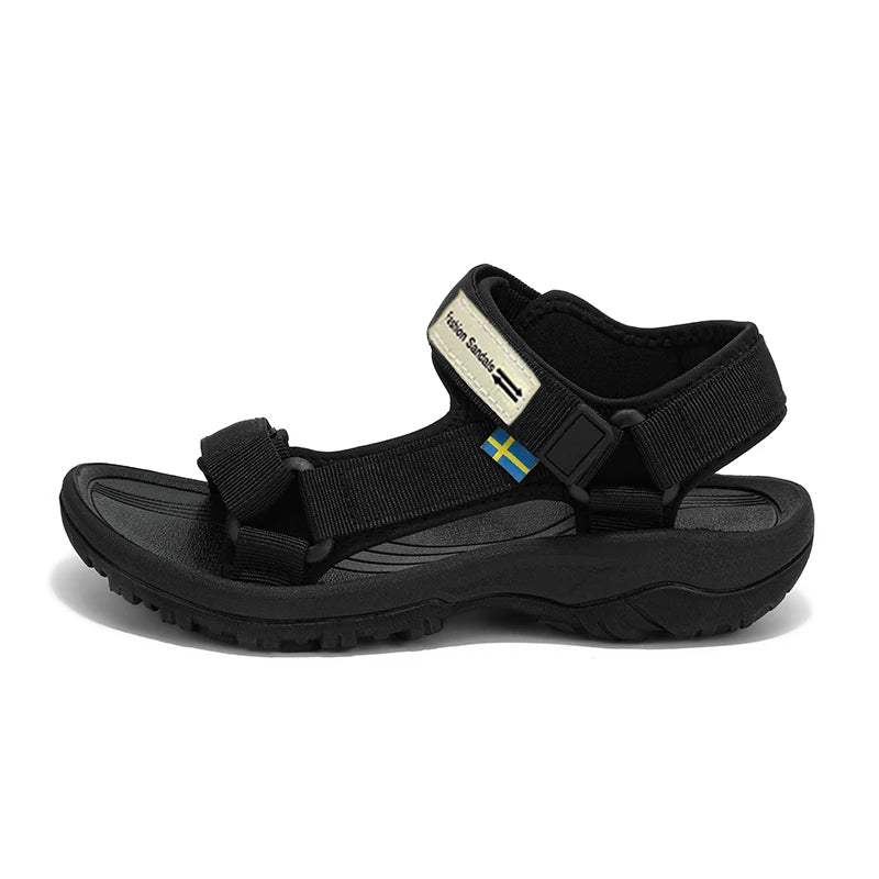 Classic Summer Flat Sandals — Simple Beach & Outdoor Casual Sport Sandals for Women