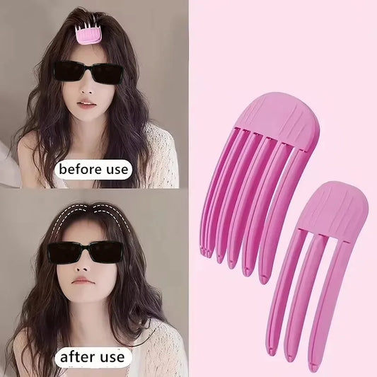Fluffy Volumizing Hair Clips — Curling Bangs & Root Lift Clips for Women