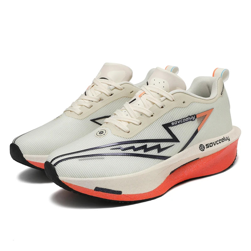 Carbon Board Marathon Running Sneakers — Breathable Lightweight Athletic Shoes for Men & Women