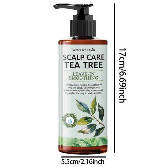 Tea Tree Super Fluffy Moisturizing Conditioner — Fresh & Smooth Dry Hair Care with Long-Lasting Fragrance (250g)