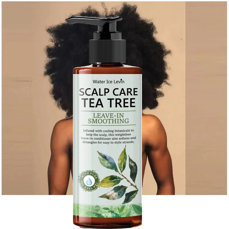 Tea Tree Super Fluffy Moisturizing Conditioner — Fresh & Smooth Dry Hair Care with Long-Lasting Fragrance (250g)