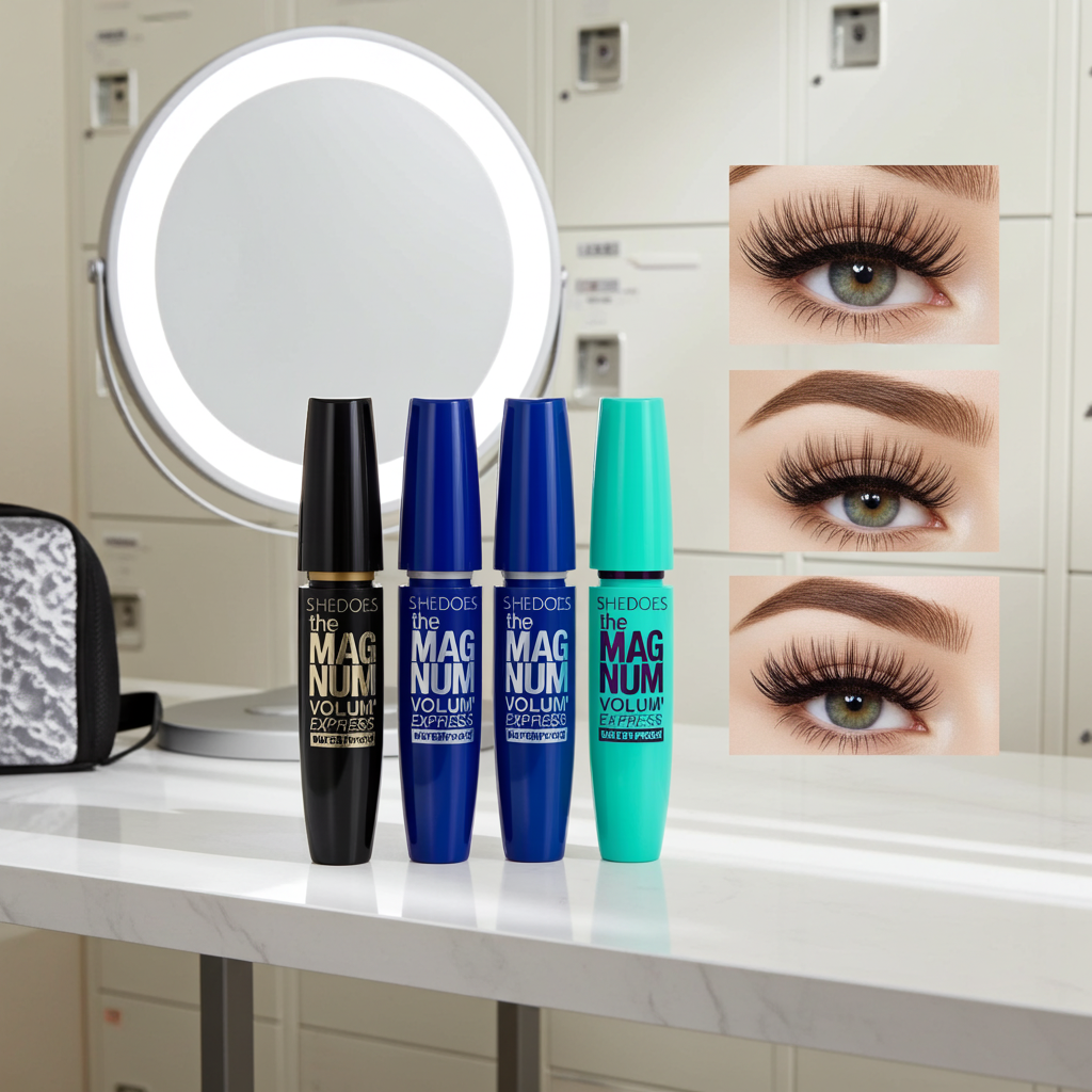 4D Volume Boost Mascara — Lengthening, Curling & Waterproof