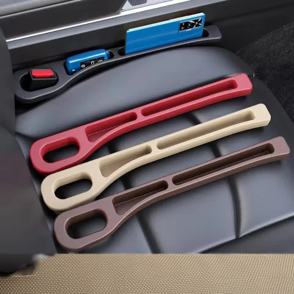 Car Seat Gap Filler — Leak-Proof Side Seam Plug Strip & Phone Wallet Holder for All Car Models