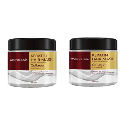 Collagen Keratin Hair Mask & Conditioner — Oil Control, Moisturizing & Frizz Repair Treatment