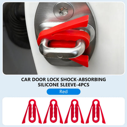 Universal Car Door Shock Absorber — Soundproof Anti-Vibration Cushion Buffer Pad & Damper