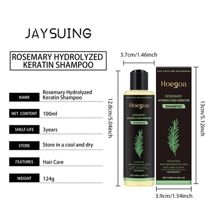 Rosemary Thickening & Oil Control Shampoo — Volumizing, Strengthening & Nourishing Hair Care