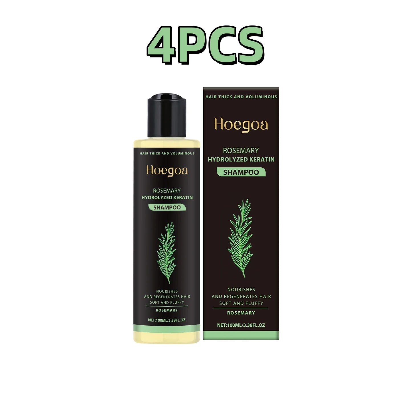 Rosemary Thickening & Oil Control Shampoo — Volumizing, Strengthening & Nourishing Hair Care