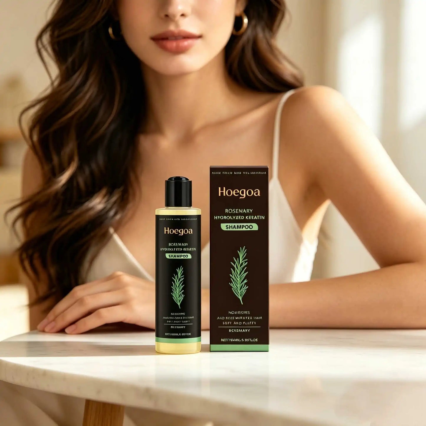 Rosemary Thickening & Oil Control Shampoo — Volumizing, Strengthening & Nourishing Hair Care