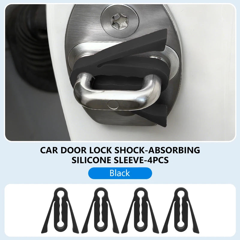 Universal Car Door Shock Absorber — Soundproof Anti-Vibration Cushion Buffer Pad & Damper