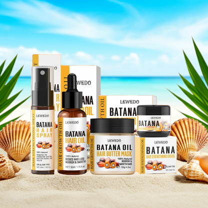 100% Pure Batana Oil — Deep Hair & Scalp Nourishment Treatment