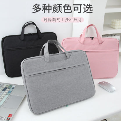 Lightweight Business Laptop Bag — Waterproof Oxford Briefcase for 12–15.6 Inch Laptops