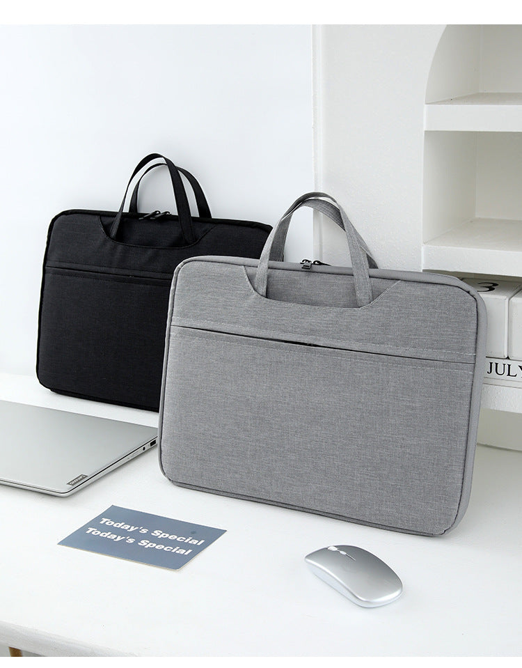 Lightweight Business Laptop Bag — Waterproof Oxford Briefcase for 12–15.6 Inch Laptops