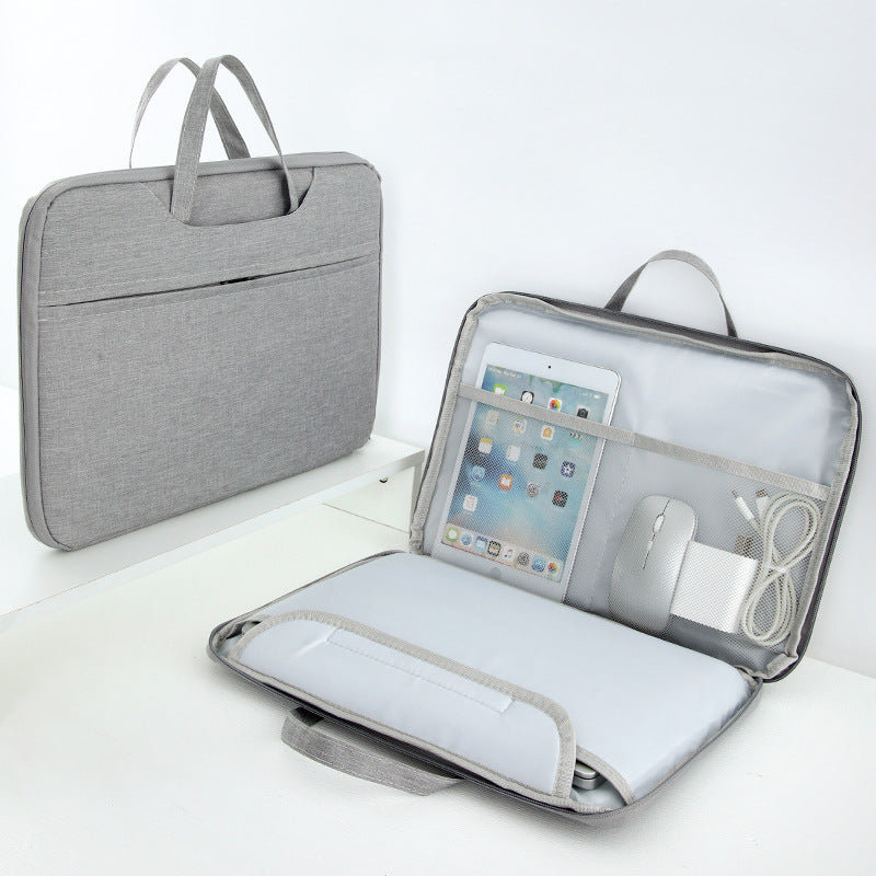 Lightweight Business Laptop Bag — Waterproof Oxford Briefcase for 12–15.6 Inch Laptops