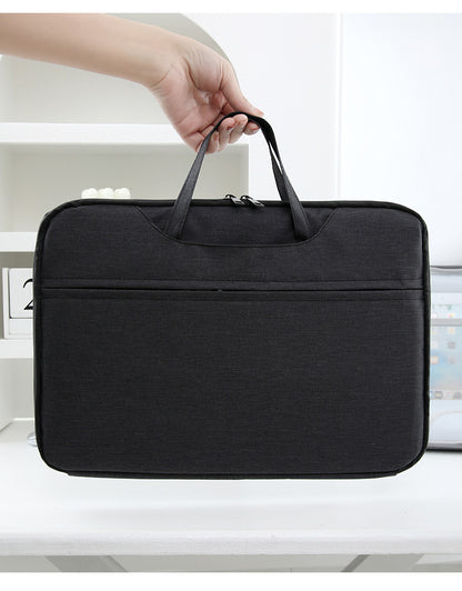 Lightweight Business Laptop Bag — Waterproof Oxford Briefcase for 12–15.6 Inch Laptops