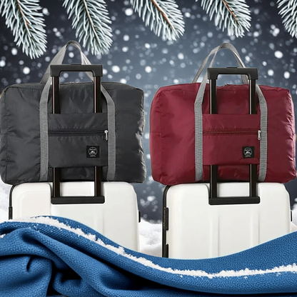 2-Pack Foldable Travel Duffel Bag — Carry-On Weekender, Gym & Hospital Tote Bag for Women & Men