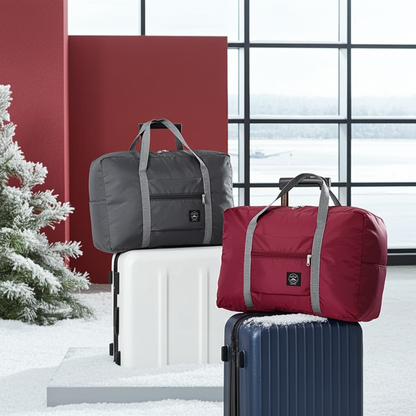 2-Pack Foldable Travel Duffel Bag — Carry-On Weekender, Gym & Hospital Tote Bag for Women & Men