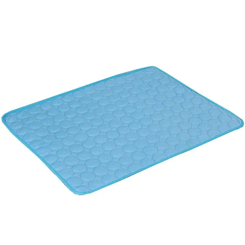 Pet Cooling Ice Mat — Summer Self-Cooling Pad for Cats & Dogs, Sofa & Floor Use