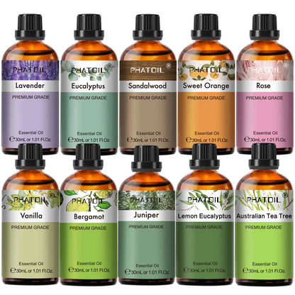 PHATOIL Pure Essential Oil 30ml — Aromatherapy for Diffusers & Relaxation