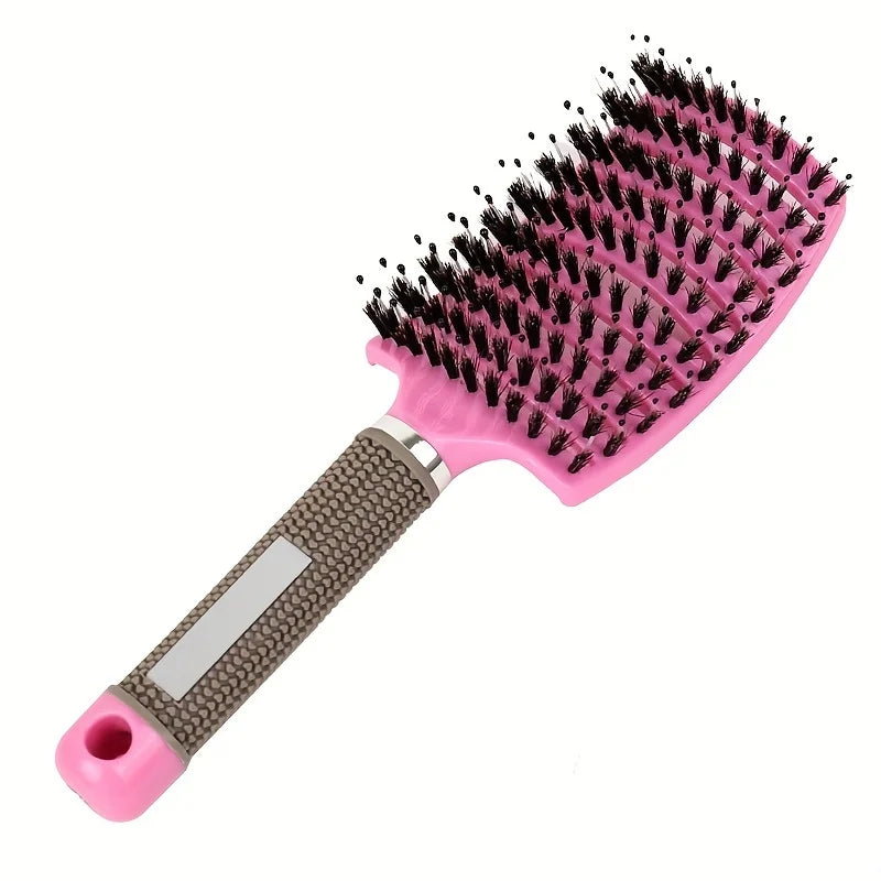 Magic Scalp Massage Detangling Hair Brush — Professional Wet Curly Hair Detangler for Women