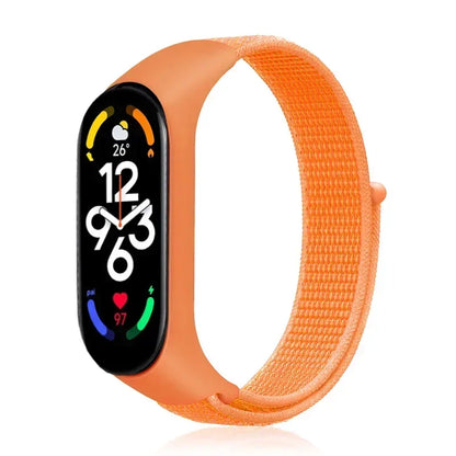 Nylon Sport Strap for Xiaomi Mi Band 3 4 5 6 7 — Soft Adjustable Replacement Wristband