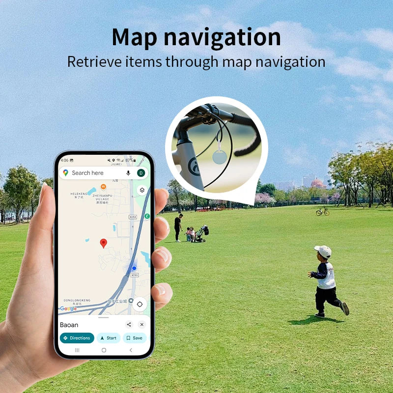 Android Bluetooth Navigation Tracker — Google Find Hub Compatible Key Finder for Samsung, Xiaomi & Pixel