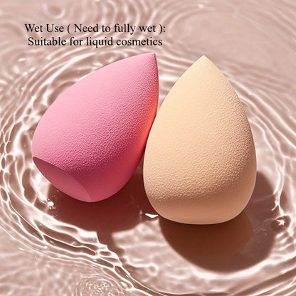 Hydrophilic Egg Makeup Sponge Set — Latex-Free Blenders for Foundation, Powder, Contour & Highlight (7/18 Pcs)