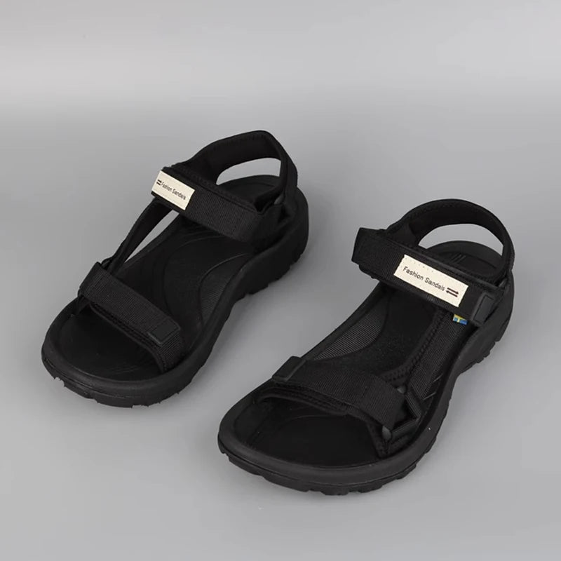 Classic Summer Flat Sandals — Simple Beach & Outdoor Casual Sport Sandals for Women