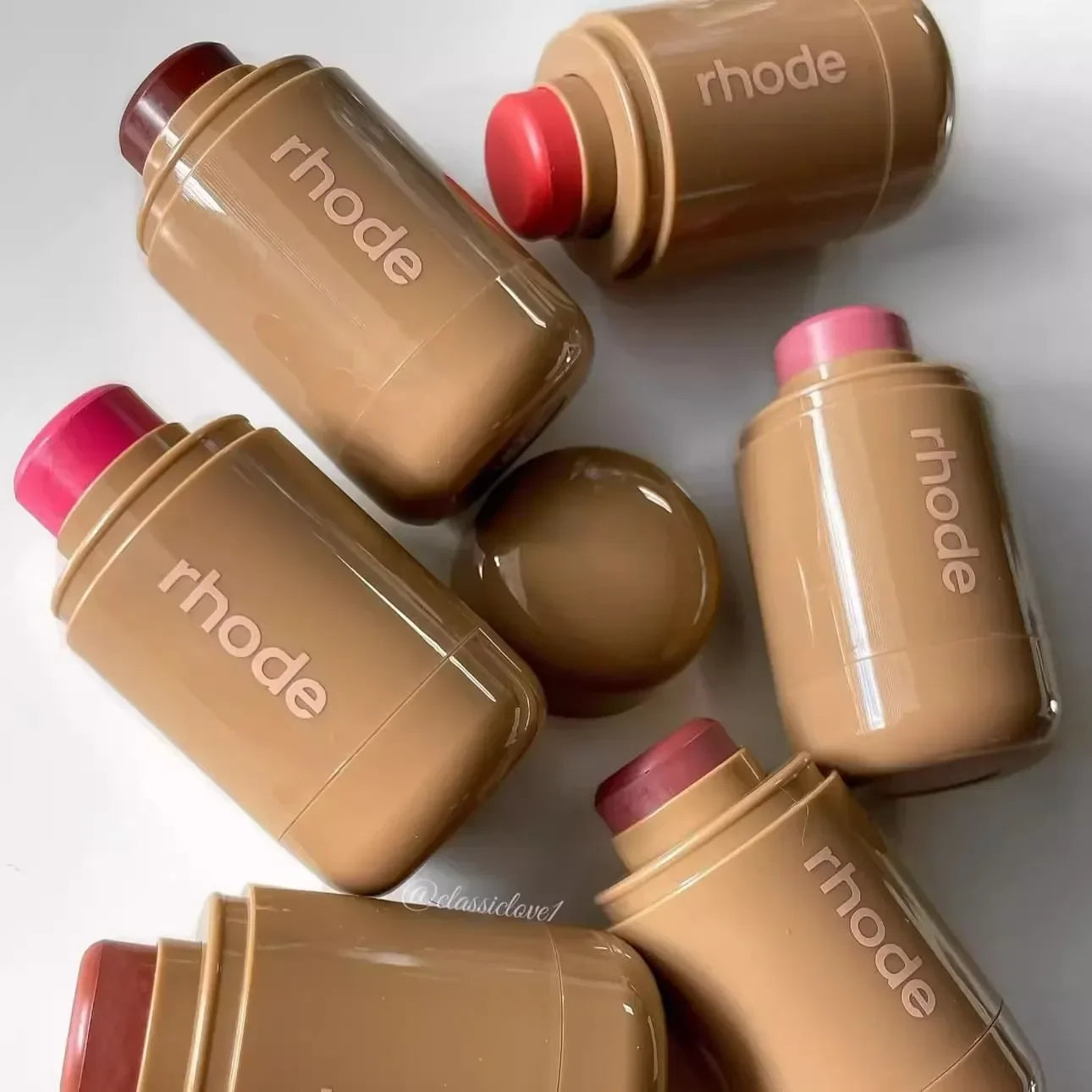 Rhod 2-in-1 Blush & Lip Color Stick — Hydrating, Natural Finish