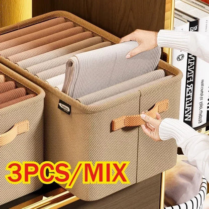 Non-Woven Wardrobe Clothes Organizer – M, L & XL
