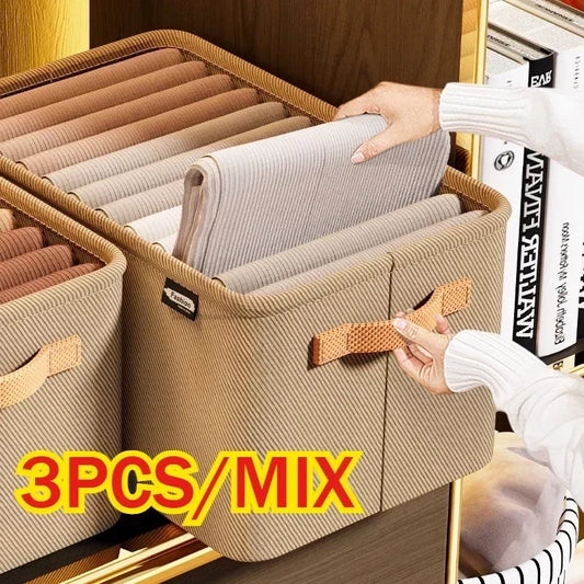 Non-Woven Wardrobe Clothes Organizer – M, L & XL