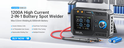 FNIRSI HS-02 Portable Soldering Iron — 100W PD, Adjustable 100-450°C Temperature & Fast Heating