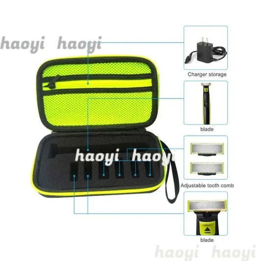 EVA Portable Travel Case for Philips OneBlade ? Electric Trimmer & Shaver Protective Storage Bag
