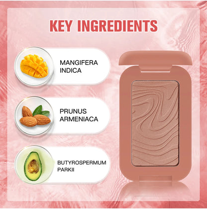 Lakerain Butter Bronzer Cream — Waterproof Shimmer Blush & Silky Monochrome Korean Face Cosmetic for Women