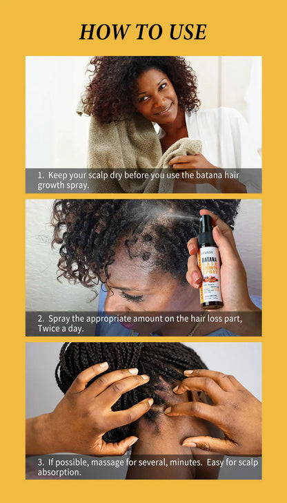 100% Pure Batana Oil — Deep Hair & Scalp Nourishment Treatment