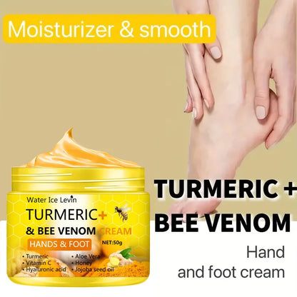 Poison Bee Organic Hand & Foot Cream — Natural Moisturizer for Dry & Flaky Skin