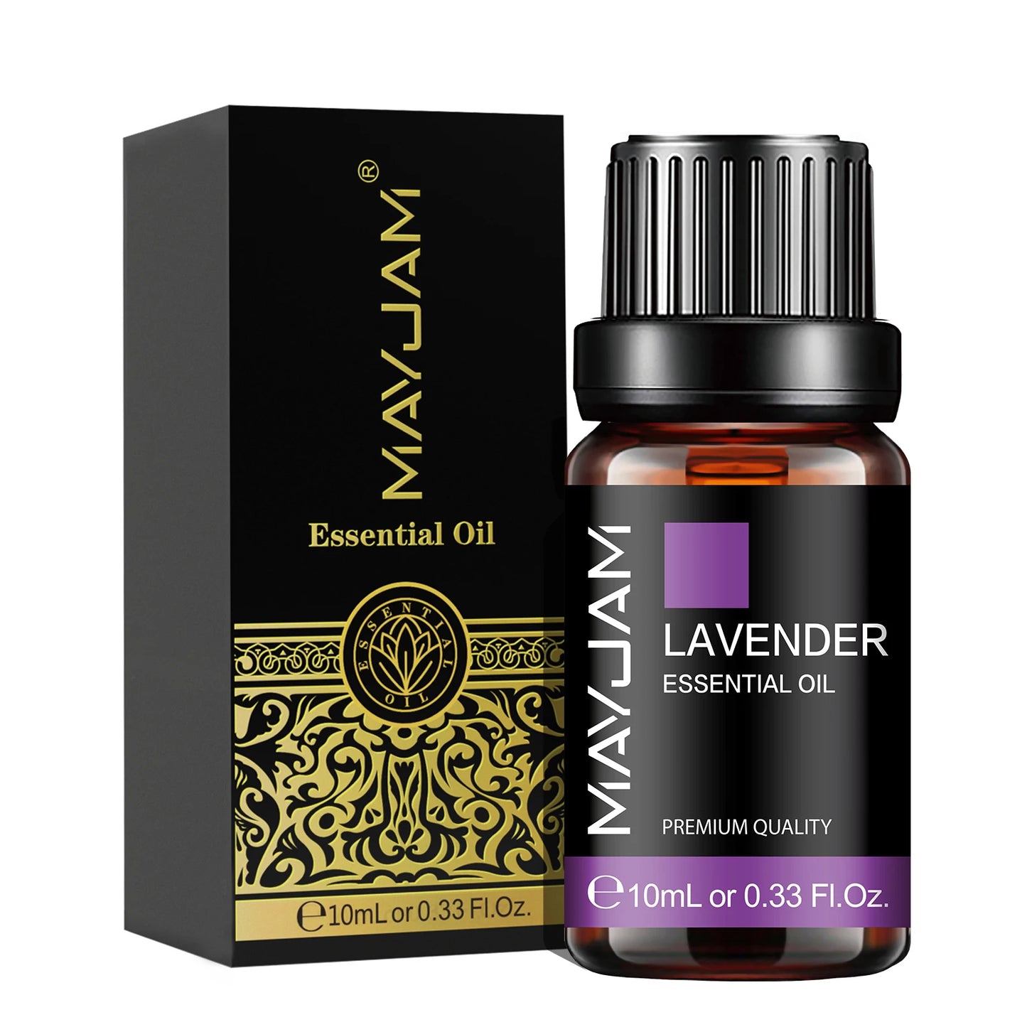 MAYJAM Lavender & Jasmine Essential Oil 10ml — Pure Aromatherapy Blend