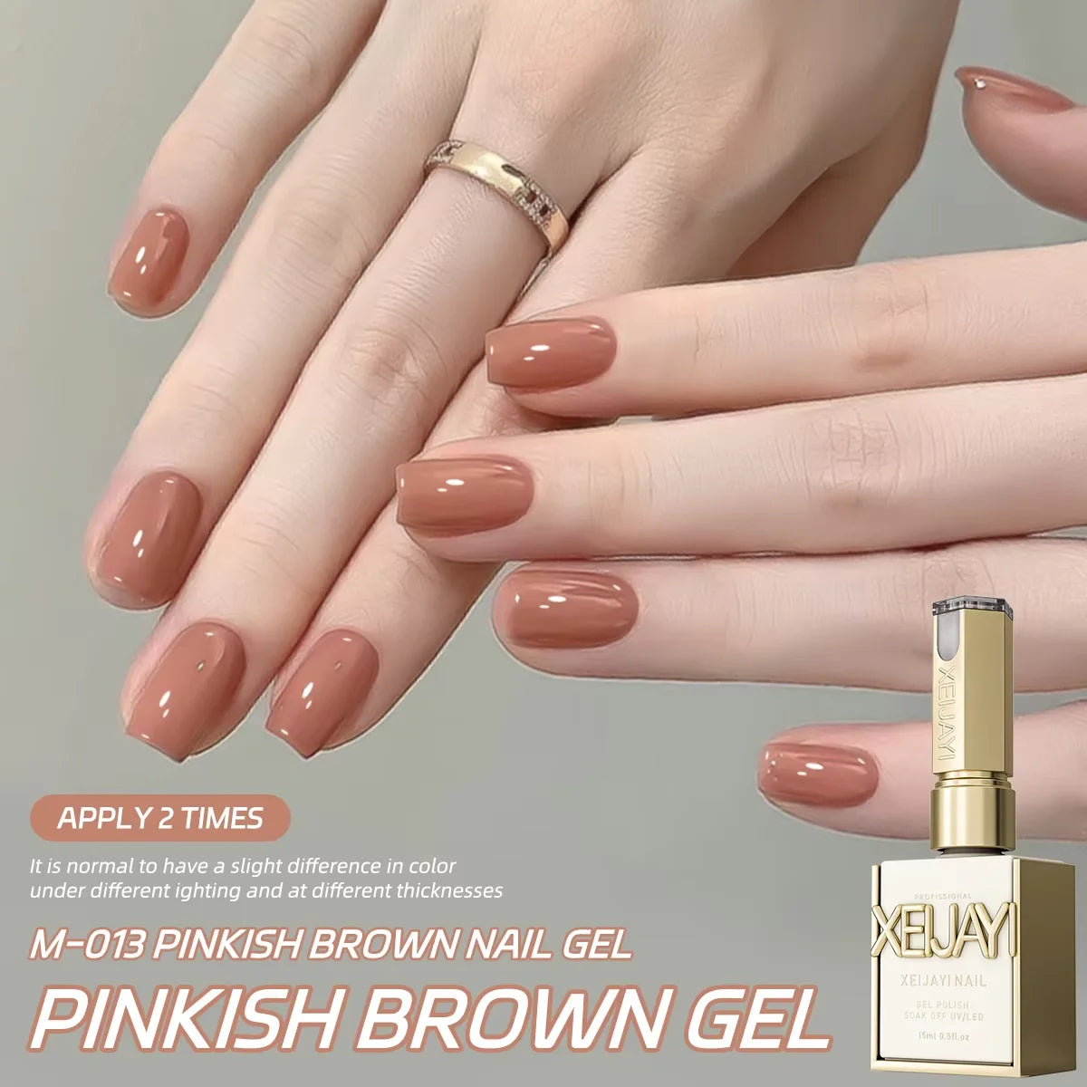 Pale Yellow Gel Nail Polish — Pure Soak-Off No-Wipe UV LED Formula, 15ml