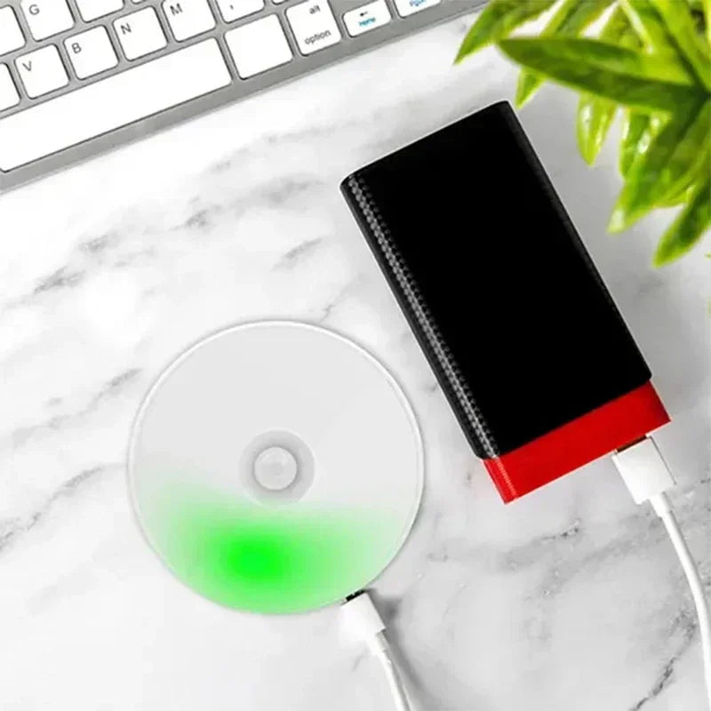 USB Rechargeable Motion Sensor Night Light — LED Lamp for Kitchen, Bedroom, Stairs, Hallway & Closet