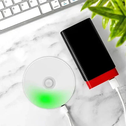 USB Rechargeable Motion Sensor Night Light — LED Lamp for Kitchen, Bedroom, Stairs, Hallway & Closet