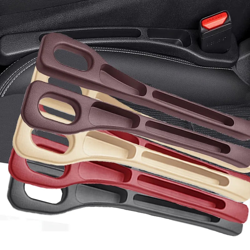 Car Seat Gap Filler — Leak-Proof Side Seam Plug Strip & Phone Wallet Holder for All Car Models