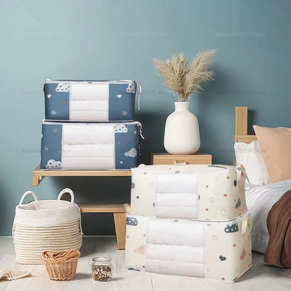 Large Capacity Multi-Purpose Storage Bag with Handles — Dustproof & Moisture-Resistant Non-Woven Fabric