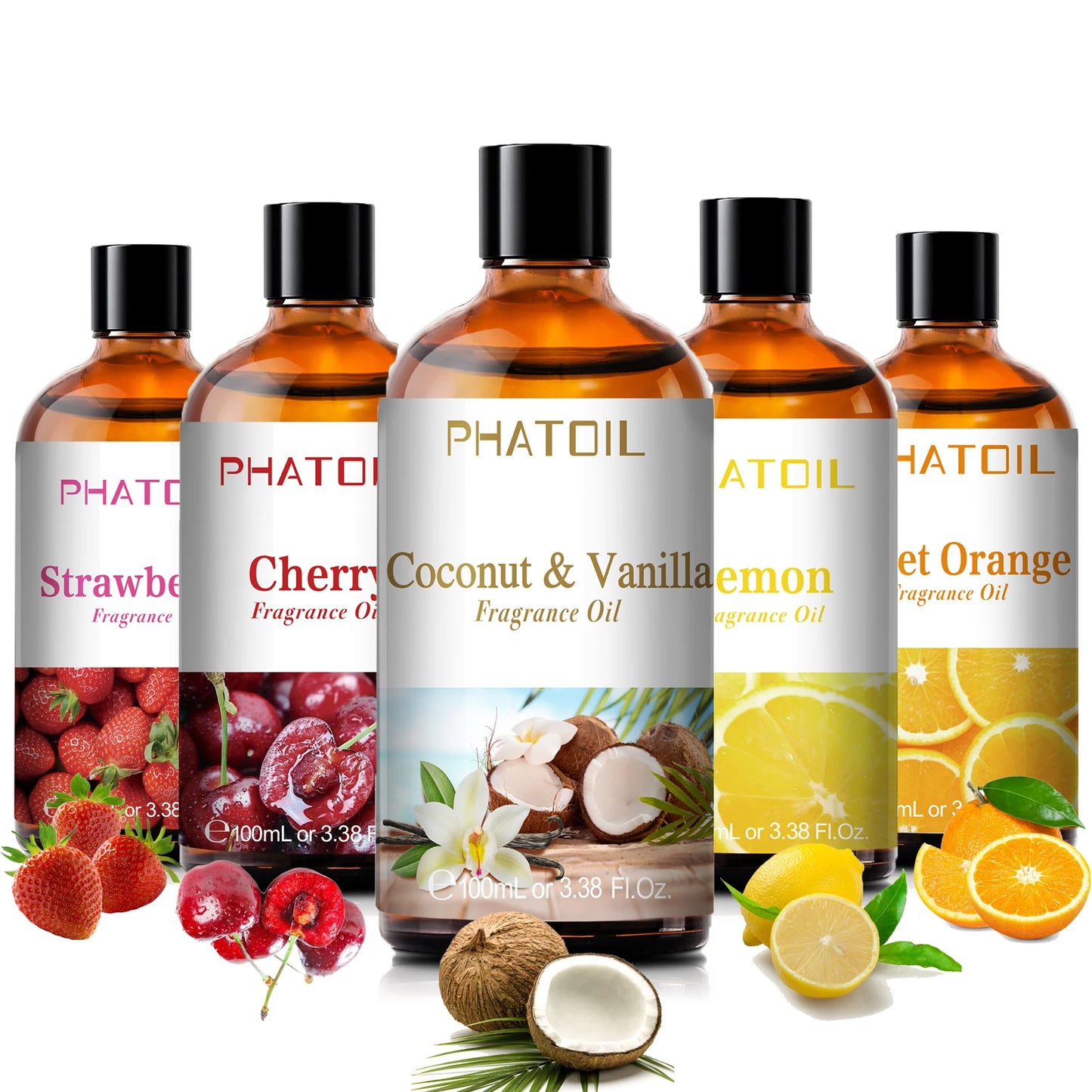 PHATOIL Aromatherapy Fragrance Oil 100ml — Premium Diffuser & Home Scent