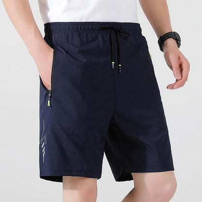 Men's Quick-Dry Sports Shorts — Breathable Running & Football Shorts